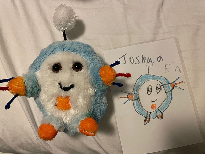 teacher turns kid drawings into stuffed animals