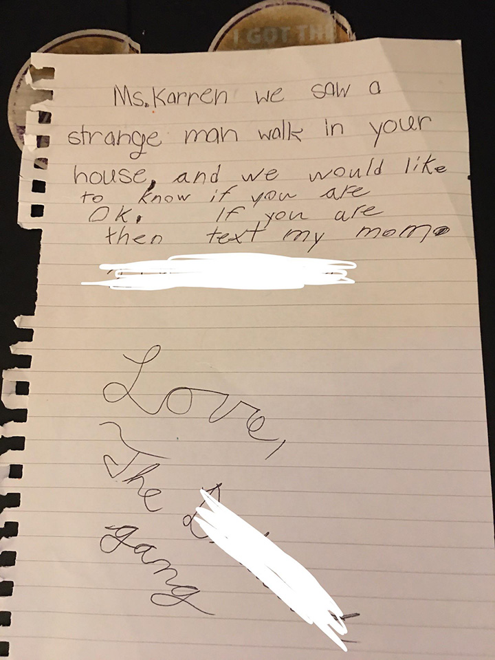 kids letter to single mom