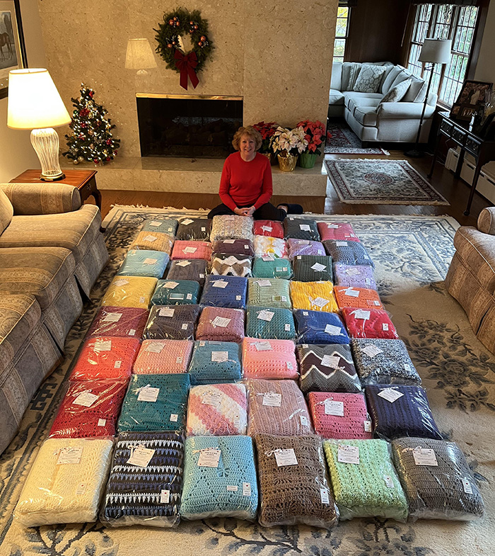 blankets donated christmas