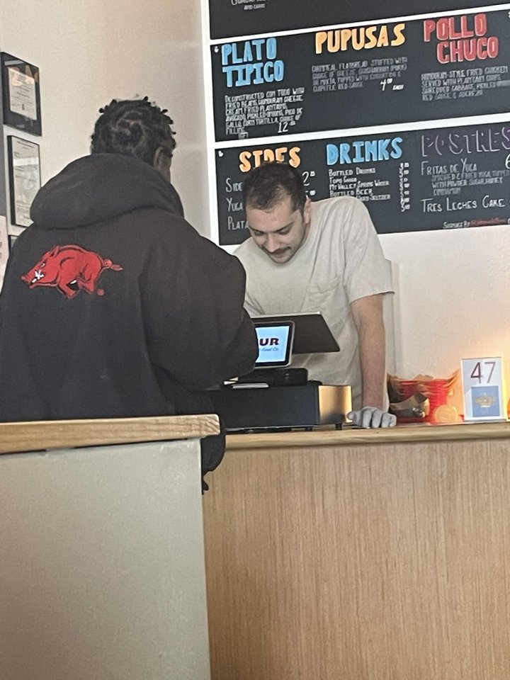 restaurant worker buys homeless man food