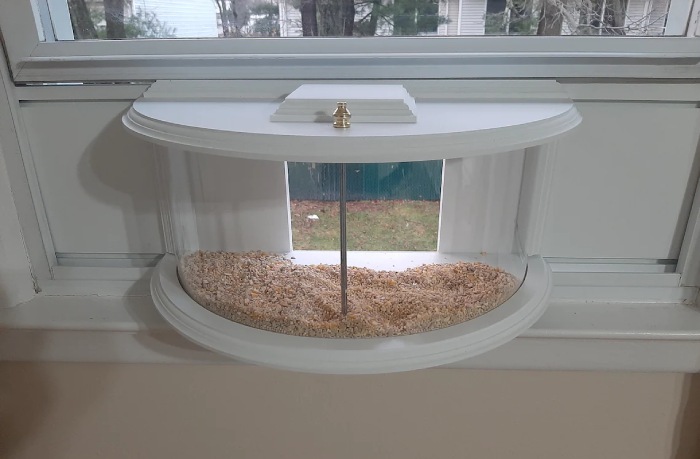 in house bird feeder 180 degrees