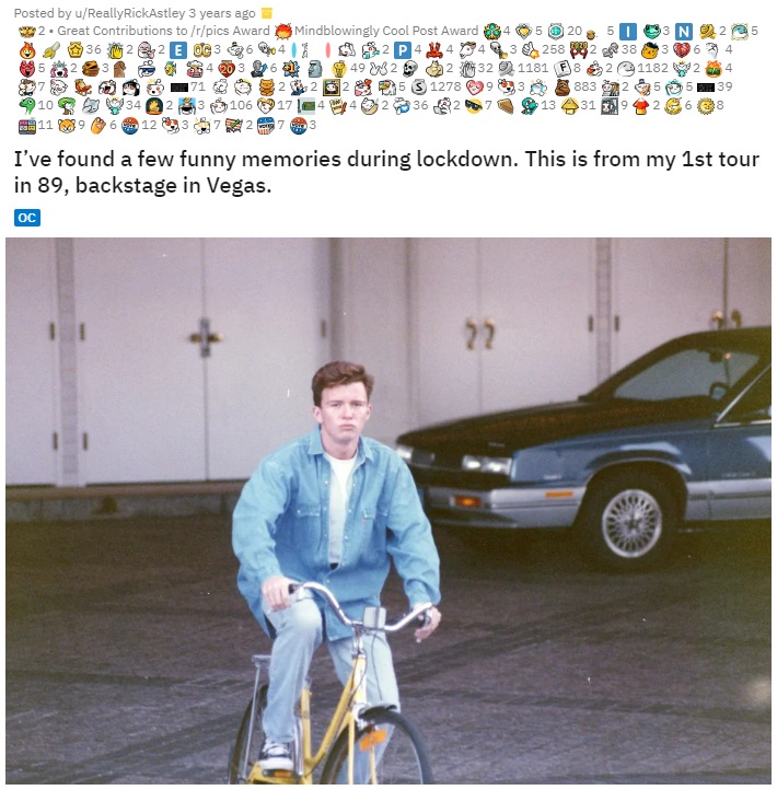 Singer Rick Astley Gets 'Rickrolled' on Reddit in Ultimate Meme Prank
