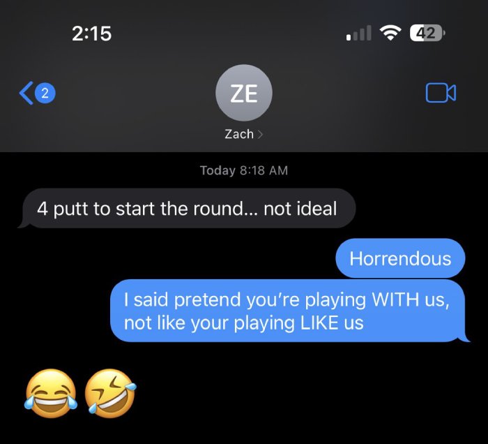 zach ertz golf jinx