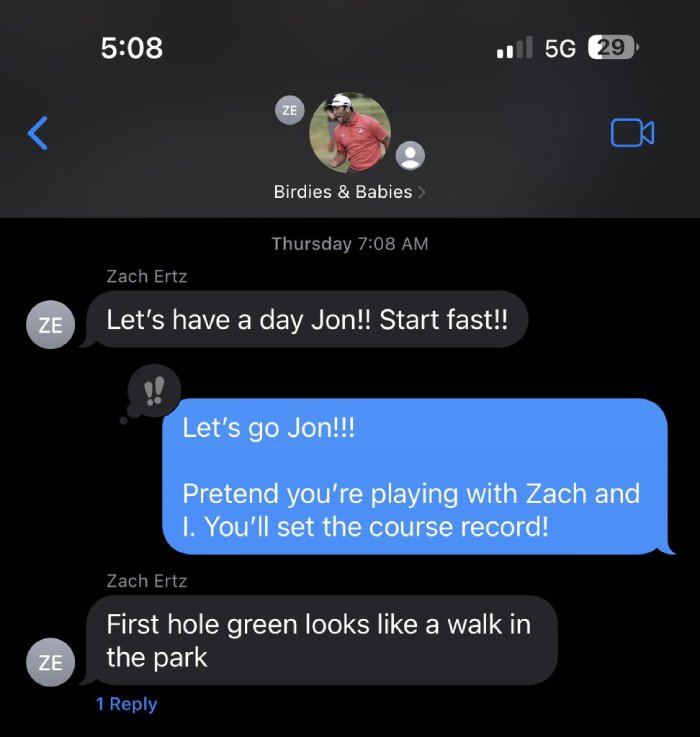 zach ertz golf jinx