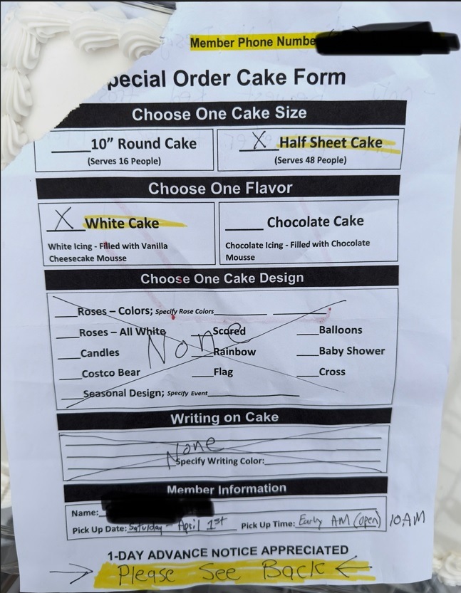 cake order gone wrong