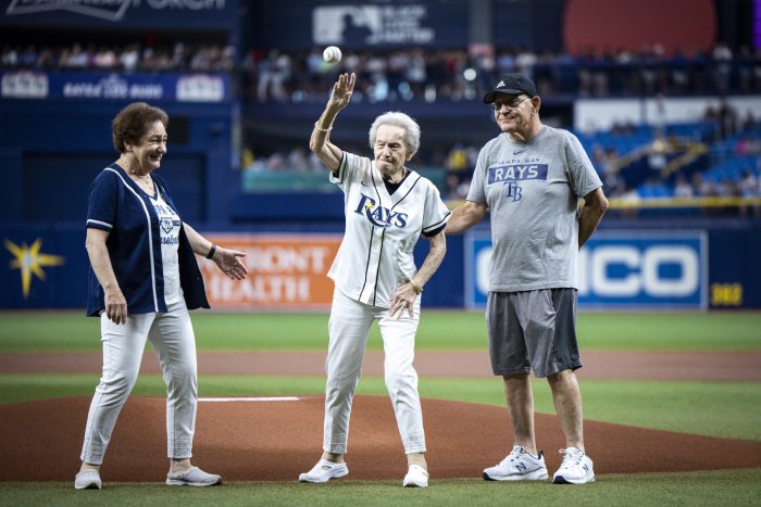 holocaust survivor baseball game