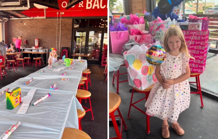 no one showed up to girls birthday party