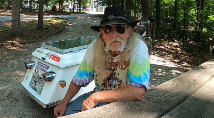 old biker dude