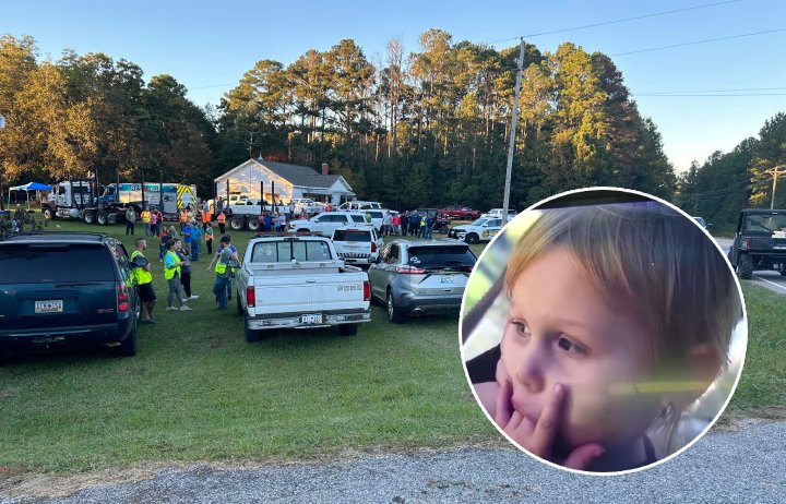toddler missing in woods found by hunter
