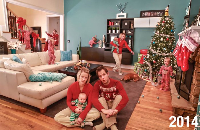 funny family christmas cards