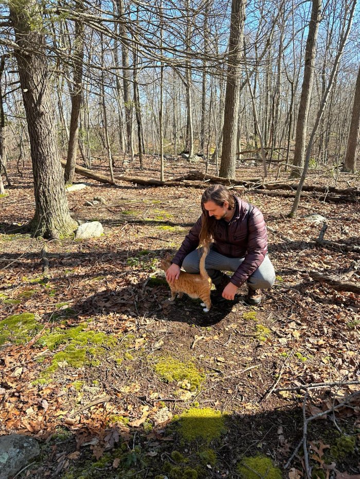 cat hiking trail