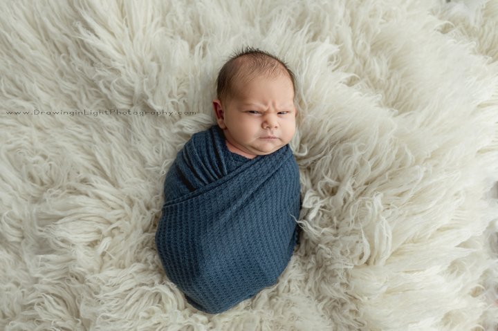 grumpy baby photoshoot