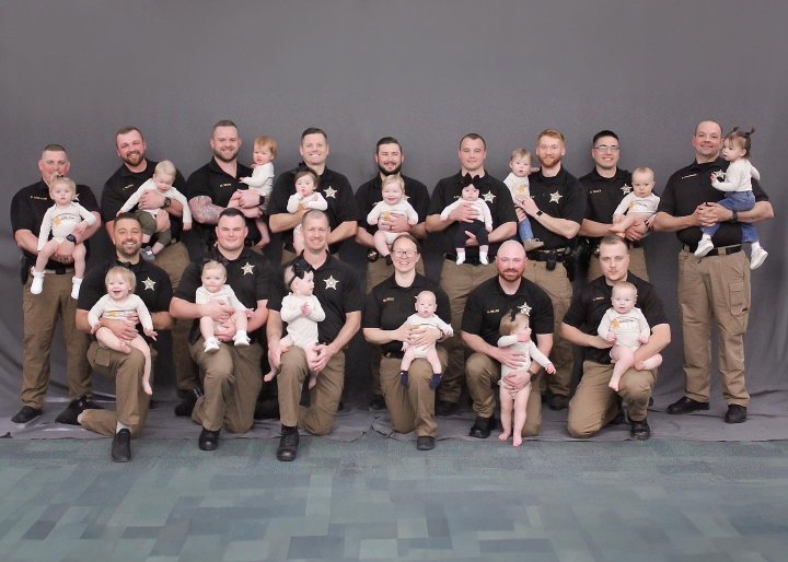 cops and babies Boone County