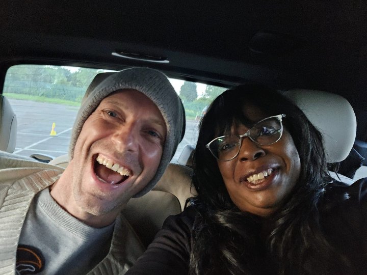 Saundra and chris martin codplay