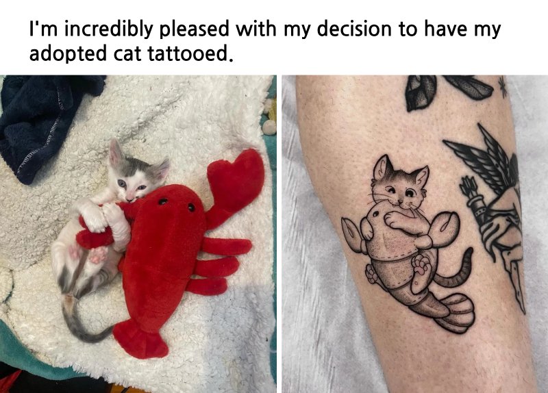 cat tattoo