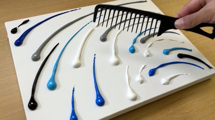 painting with common household objects