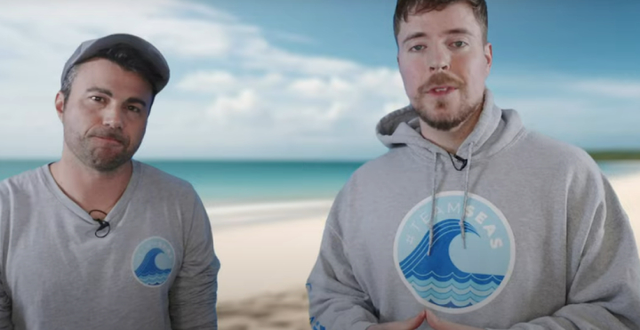 MrBeast ocean trash removal