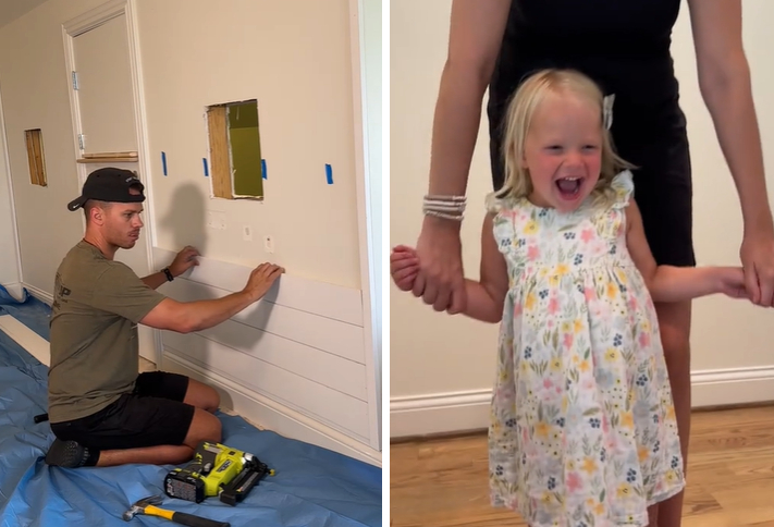 dad surprises daughter with her own house