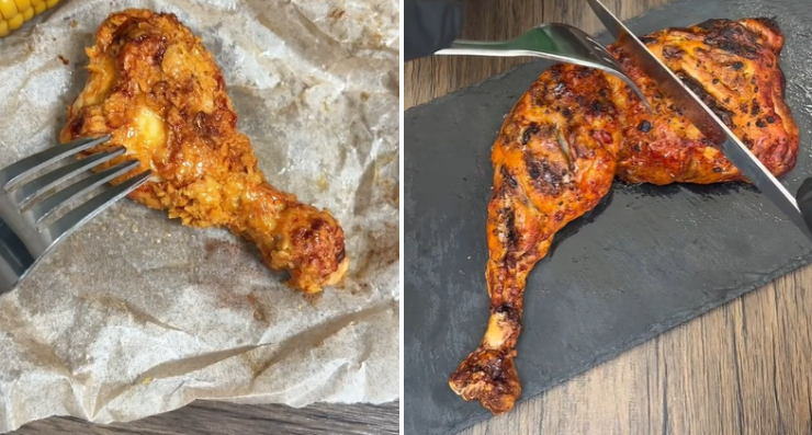 fried chicken is it cake