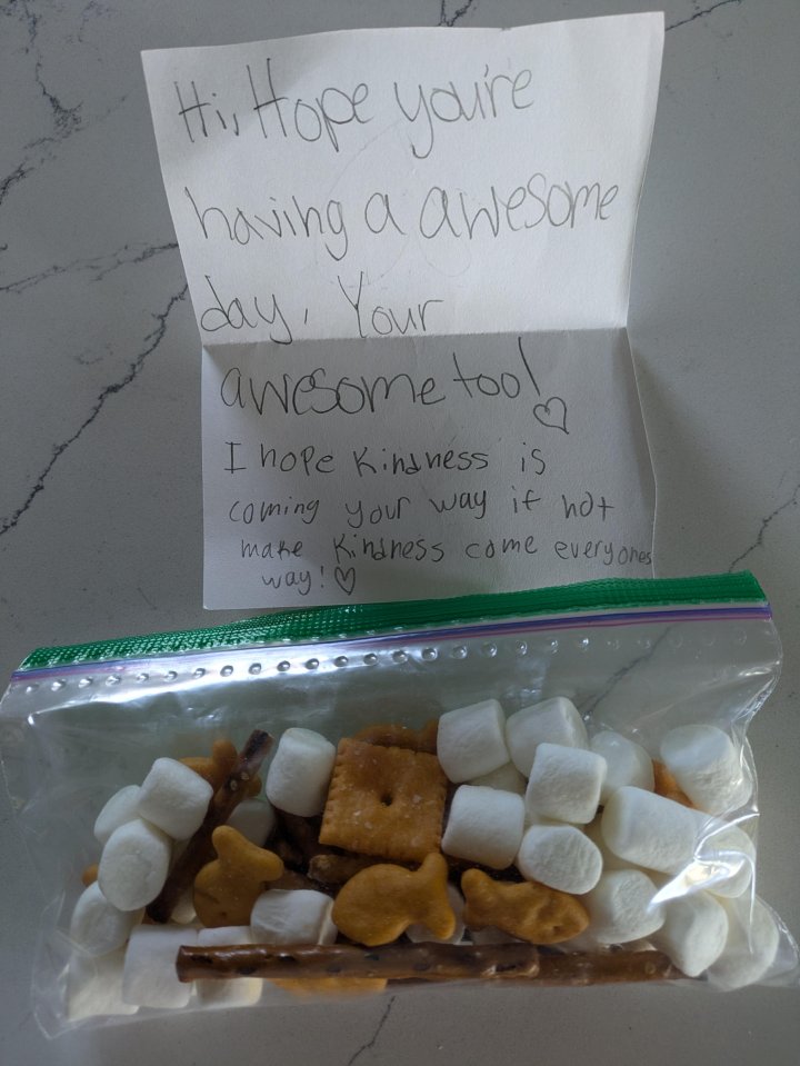 kind letter from kids