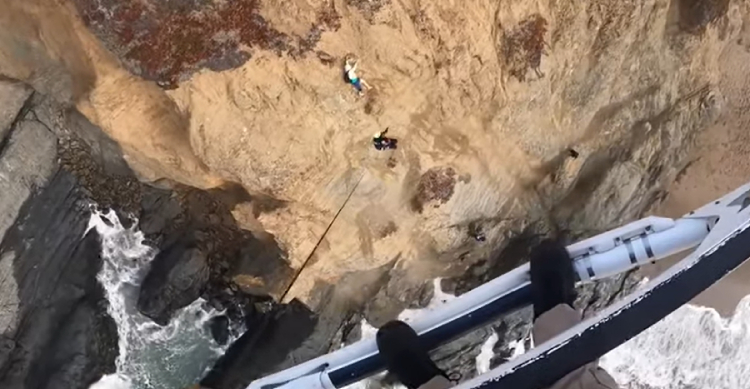  CHP rescues man cliff