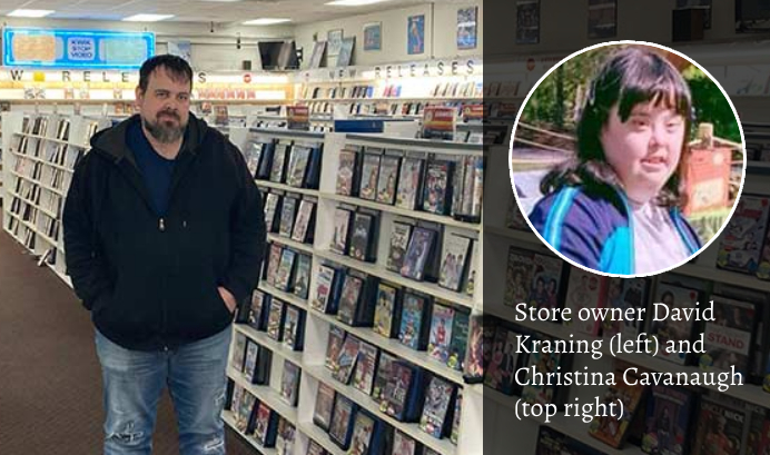 closing video rental store keeps movies for down syndrome customer