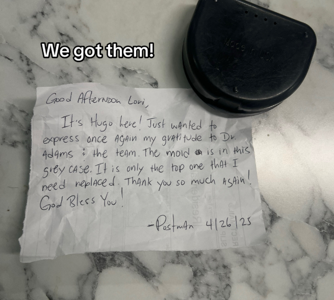 mailman dentist retainer story