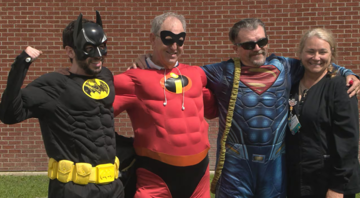 superhero window washers