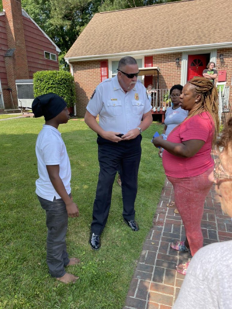 hero kid saves family from fire