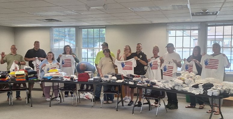 10 year old donates to veterans