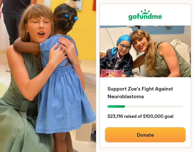 Swifties raise money for kids in hospitals