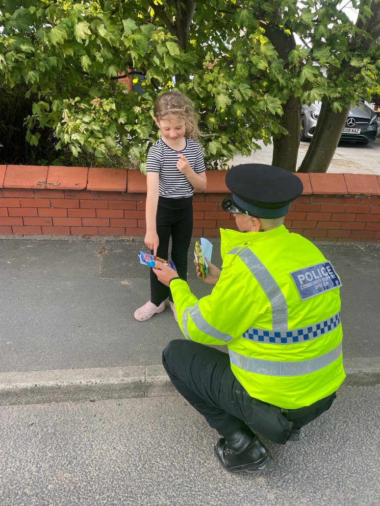 act of kindness to police