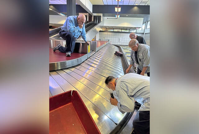 airport workers find missing diamond