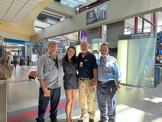 airport workers find missing diamond