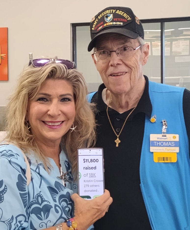 GoFundMe for old elderly Walmart worker