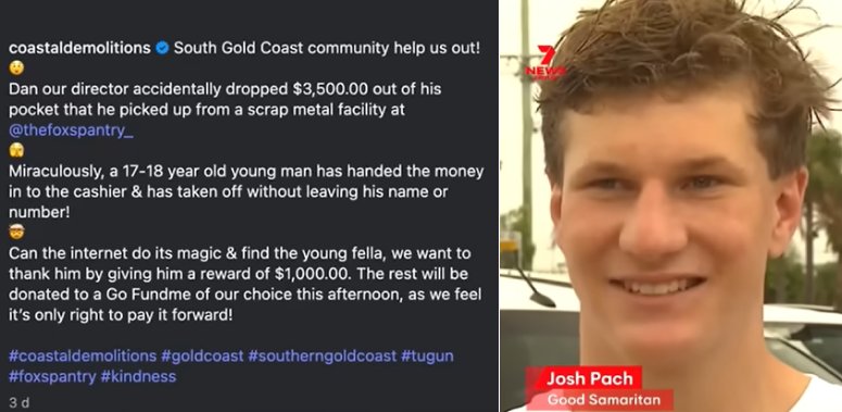 teen act of kindness