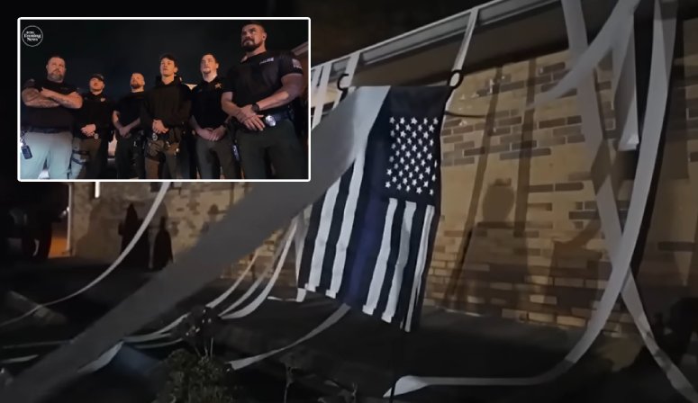 police toilet paper roll houses revenge