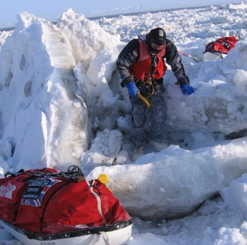 man walks entire earth Bushby