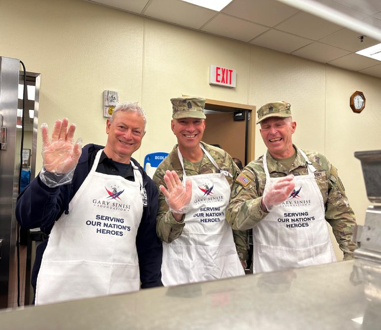 Gary Sinise veterans good news