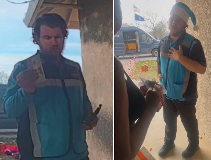 Amazon driver returns 20 dollars