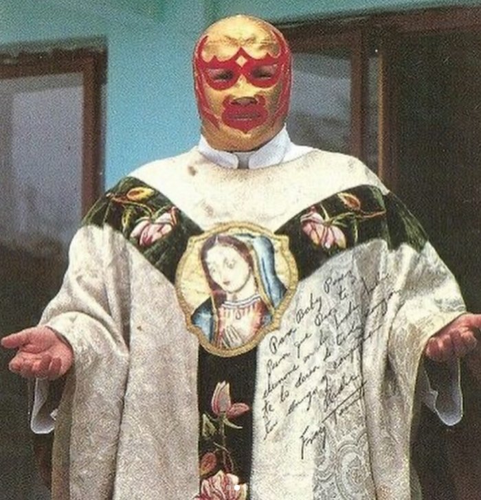 priest masked wrestler