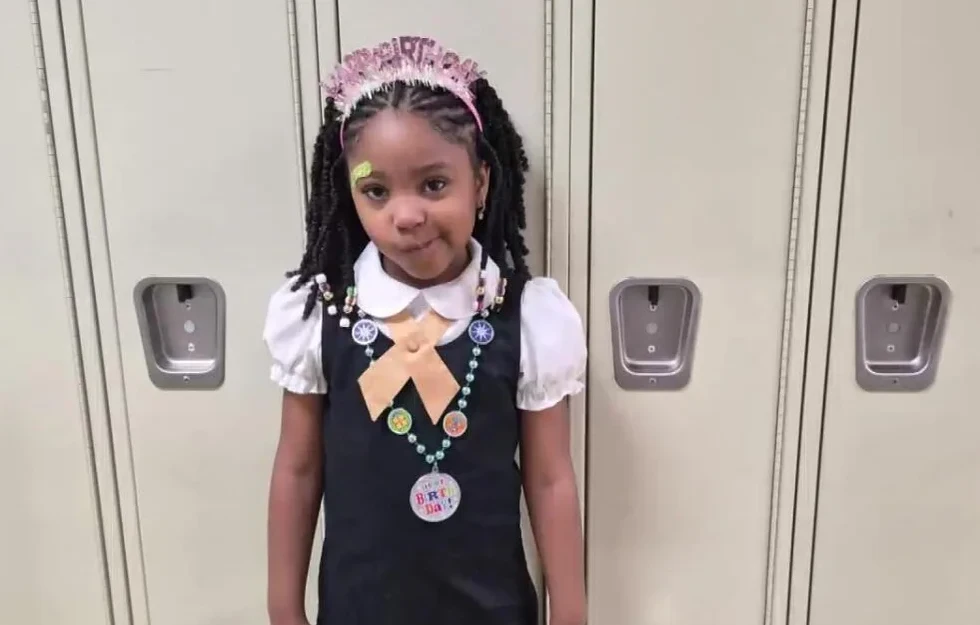 7 year old girl saves dad