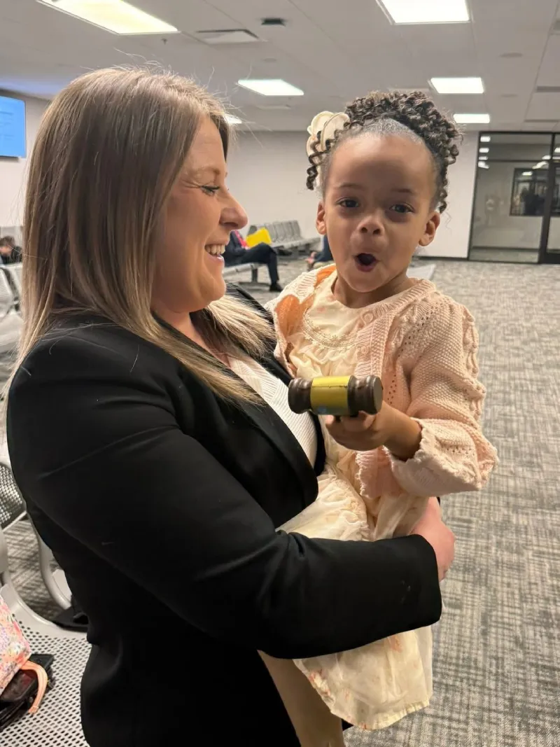 deputy adopts girl she met during response