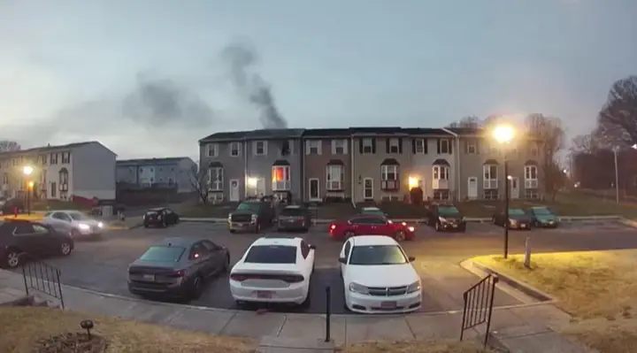 Hero Neighbor Saves Children By Catching Them From Burning Home