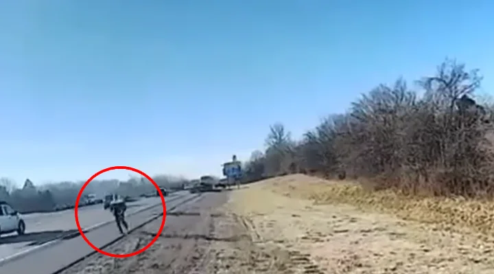 Dramatic Dashcam Video Shows Rescue On Busy Tennessee Interstate