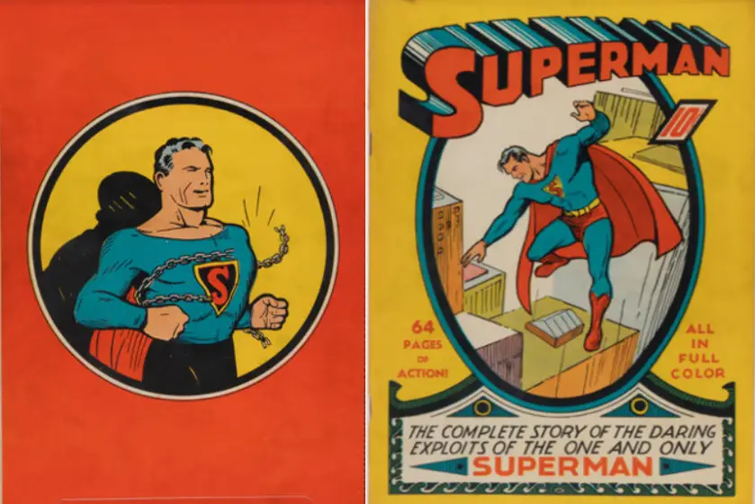 Superman original comic