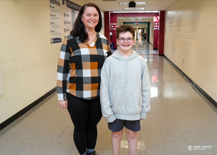 teacher saves student good news