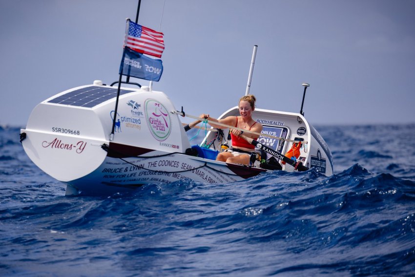 first woman row across Atlantic Taryn Smith