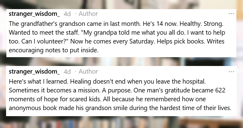 old man bookstore story