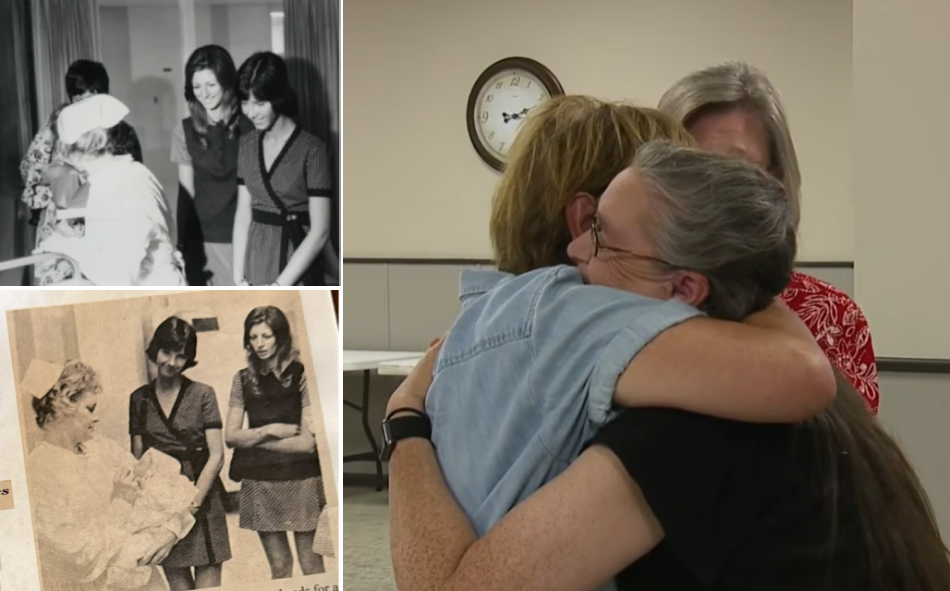 two women reunite with baby they found in parking lot